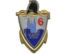 Insigne régimentaire du 6e régiment du génie.