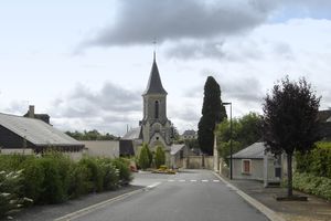 Photographie de l'entrée du bourg.