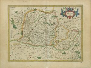 Carte de Gérard Mercator (1585).