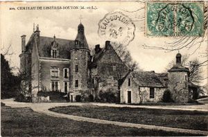 Carte postale ancienne du château.