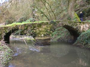 Photographie du pont de la Sanguèze.