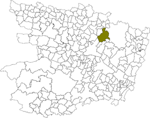 Situation dans le département