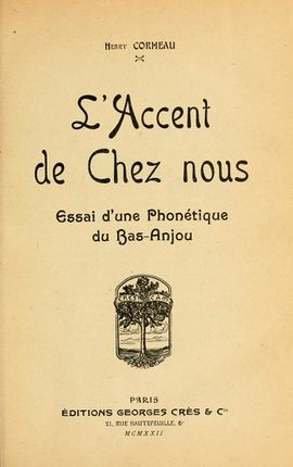Couverture de L'accent de chez nous.