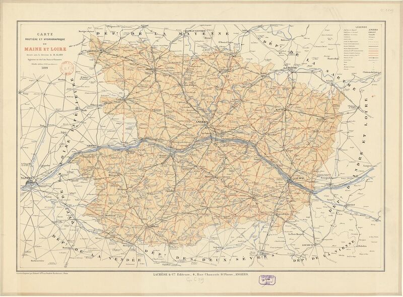 Fichier:Carte hydrographique Maine-et-Loire 1899 Alard.jpeg