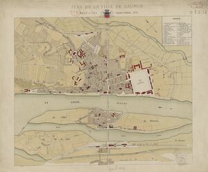 Plan de Saumur (1879).