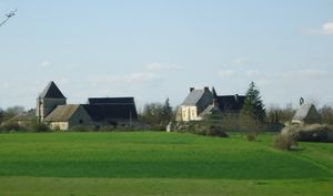 Photographie d'une vue sur Poisieux.