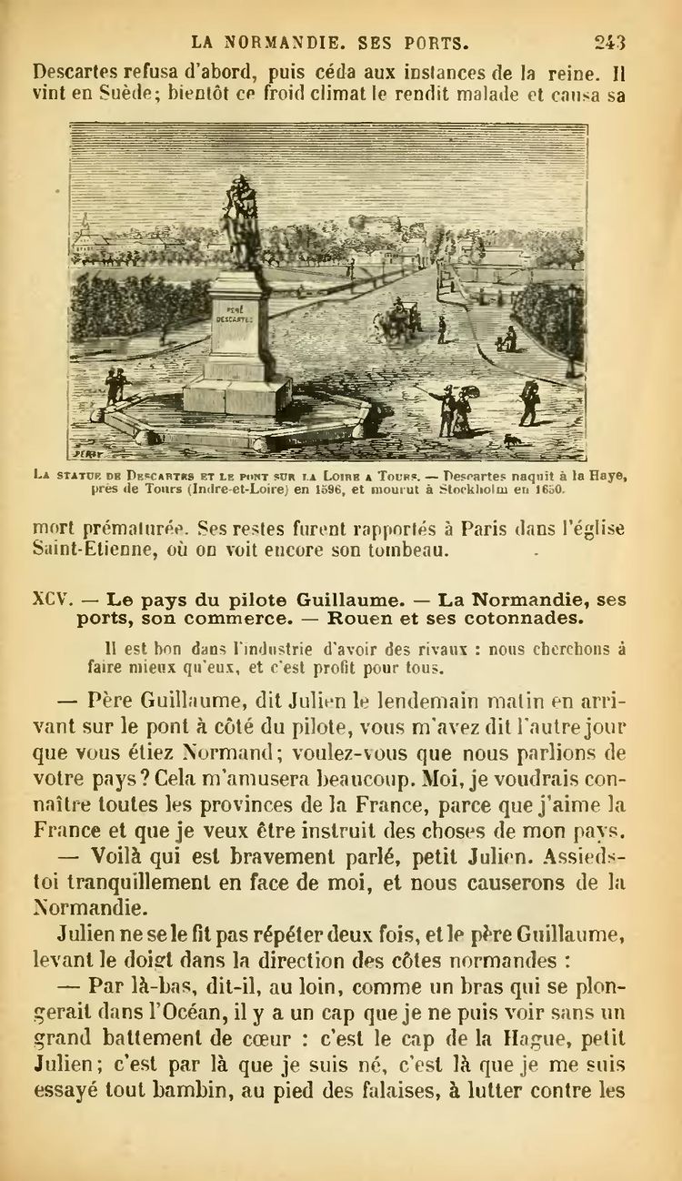 Page 243 de Le Tour de la France par deux enfants de G. Bruno.