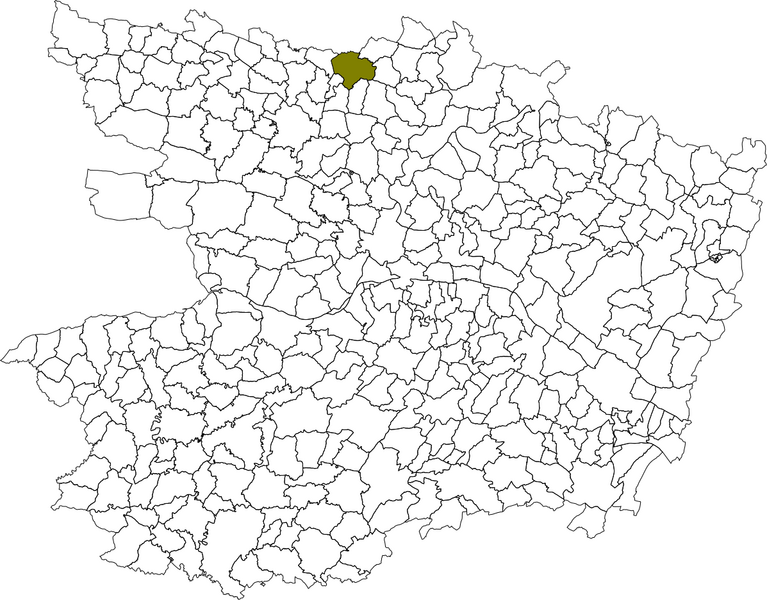 Fichier:Carte situation commune marigne.png