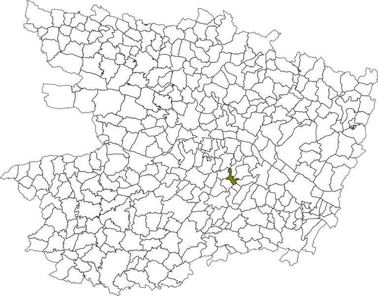 Fichier:Carte situation commune saulgelhopital.png