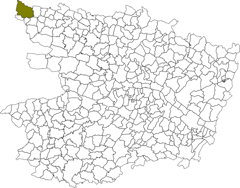 Fichier:Carte situation commune pouance.png