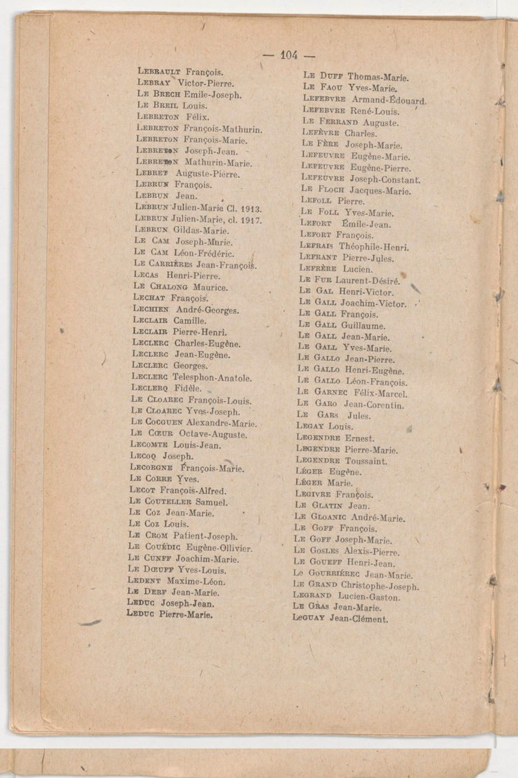 Page 104 de Historique du 6e régiment du génie - Guerre 1914 1918.