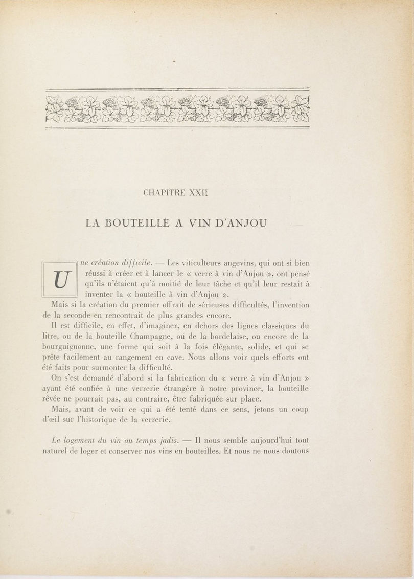 Page 239 de L'Anjou ses vignes et ses vins de Paul Maisonneuve.