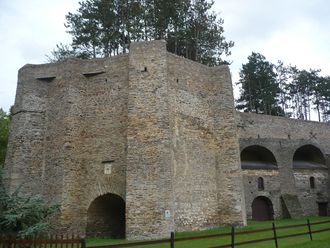 Photographie des fours à chaux.