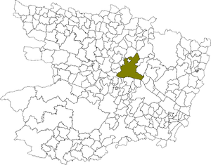 Situation dans le département