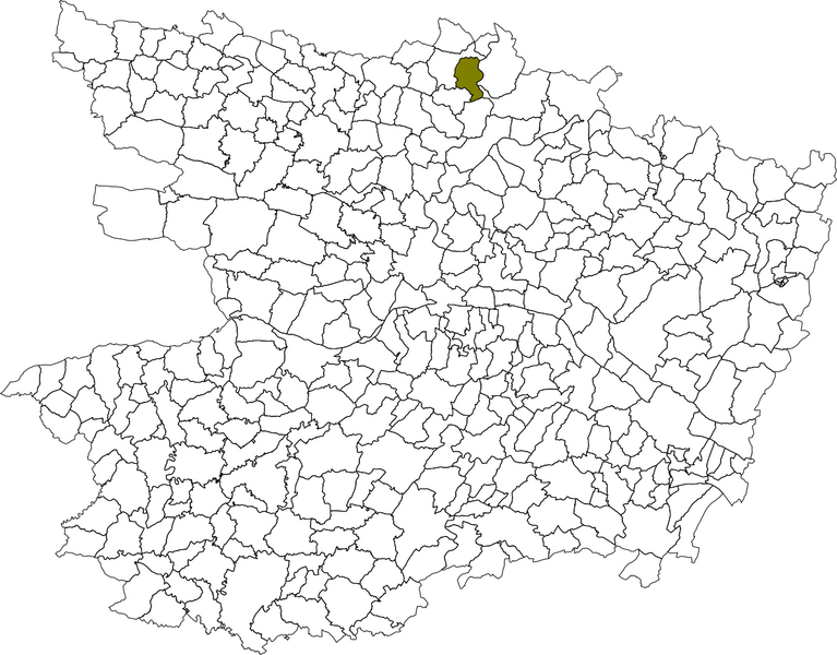 Fichier:Carte situation commune brissarthe.png