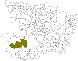 Situation dans le département