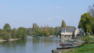 Photographie des bords du Loir.