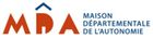Logo de la Maison départementale de l'autonomie.