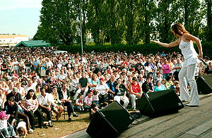 Photographie de la fête de la fouace.