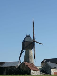 Photographie du moulin à vent de Gasté.