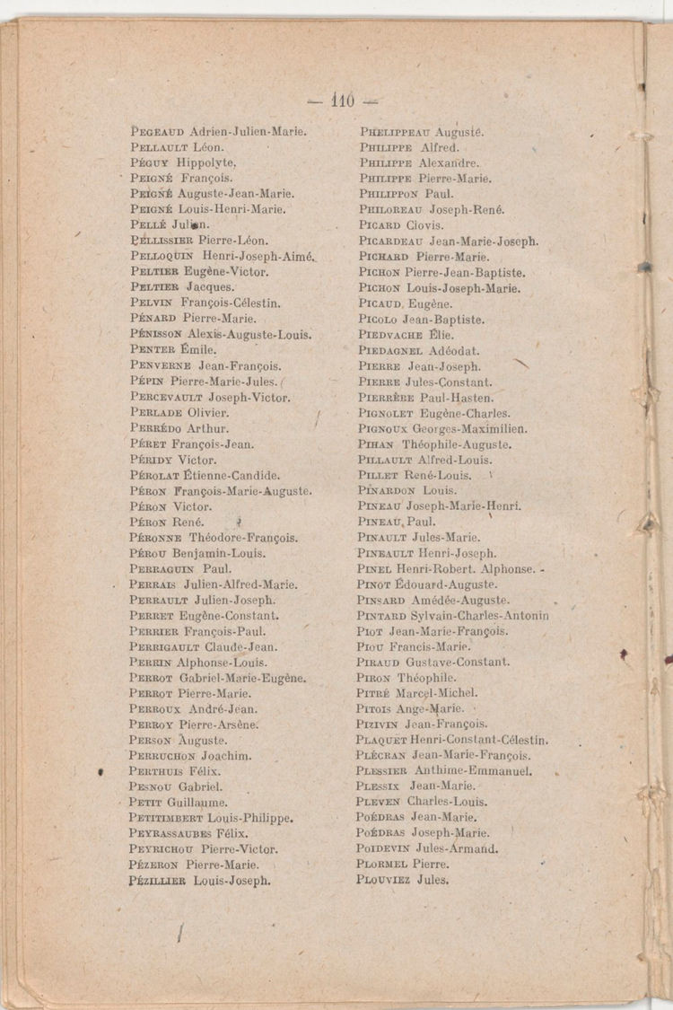 Page 110 de Historique du 6e régiment du génie - Guerre 1914 1918.