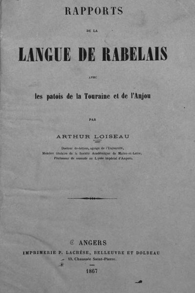 Fichier:Arthur loiseau rapports langue rabelais 1867.jpg