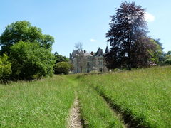 Photographie du château de Grésillon.