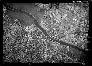Photographie aérienne du 13 juin 1949.