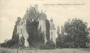 Carte postale ancienne du château.