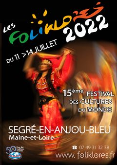 Affiche du festival Les Foliklores.