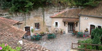 Photographie d'habitations troglodytiques.