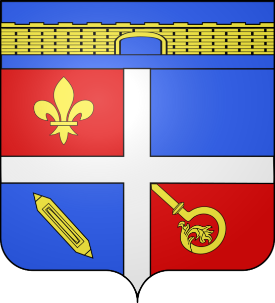 Fichier:Roussay blason.png