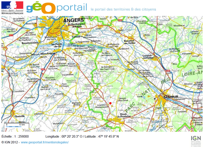 Fichier:Carte louresserochemenier 2012 ign.png