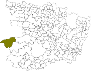 Situation dans le département