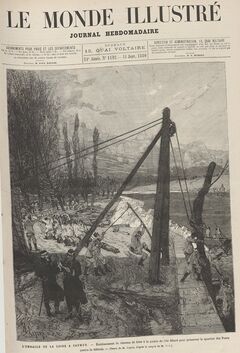 Première page du Monde illustré du 31 janvier 1880.