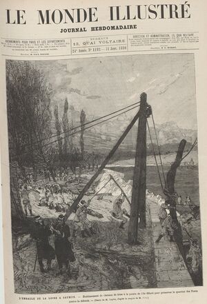 Première page du Monde illustré du 31 janvier 1880.