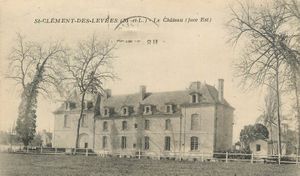 Carte postale ancienne, le château.