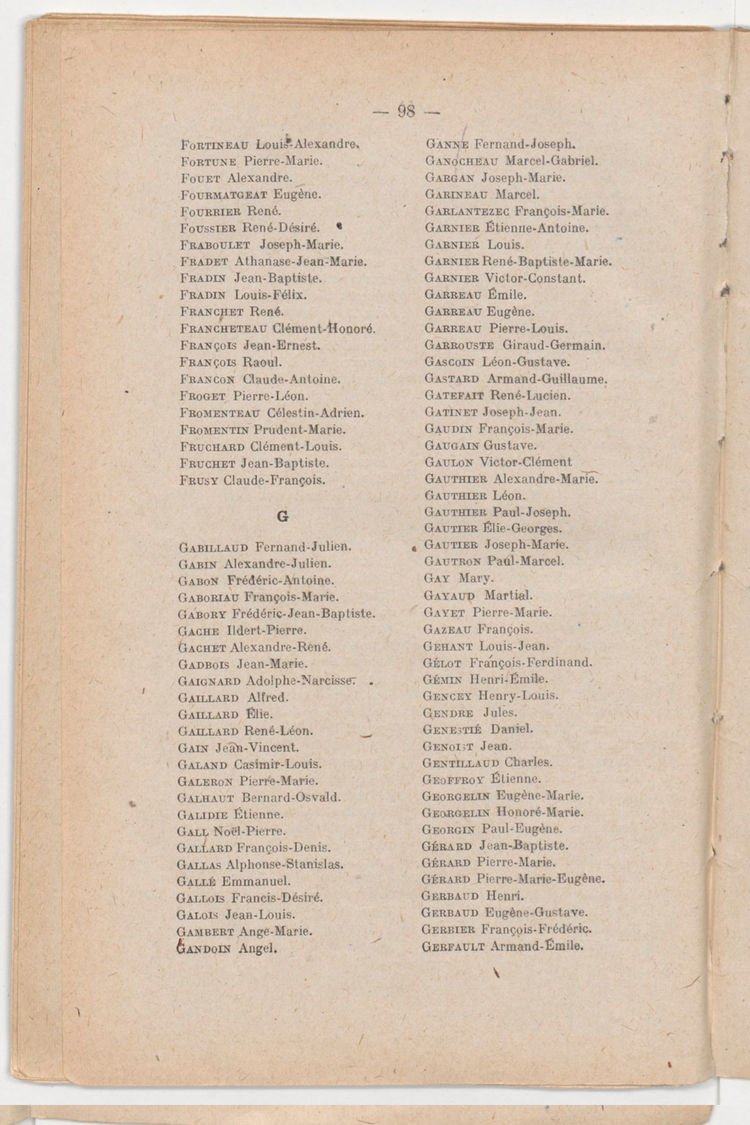 Page 98 de Historique du 6e régiment du génie - Guerre 1914 1918.