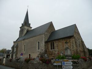 Photographie de l'église de Bourg.