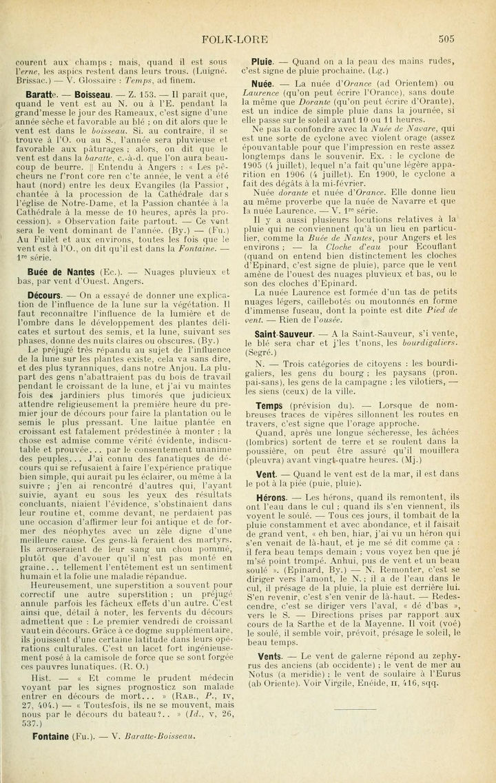 Page 505 du tome second du glossaire.