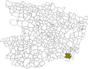 Situation dans le département
