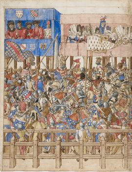 Illustration du livre des tournois.