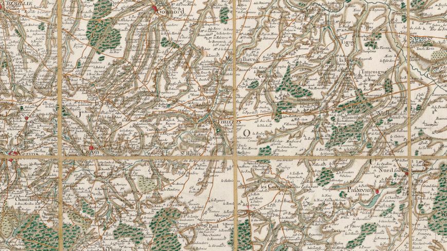 Carte de Cassini.