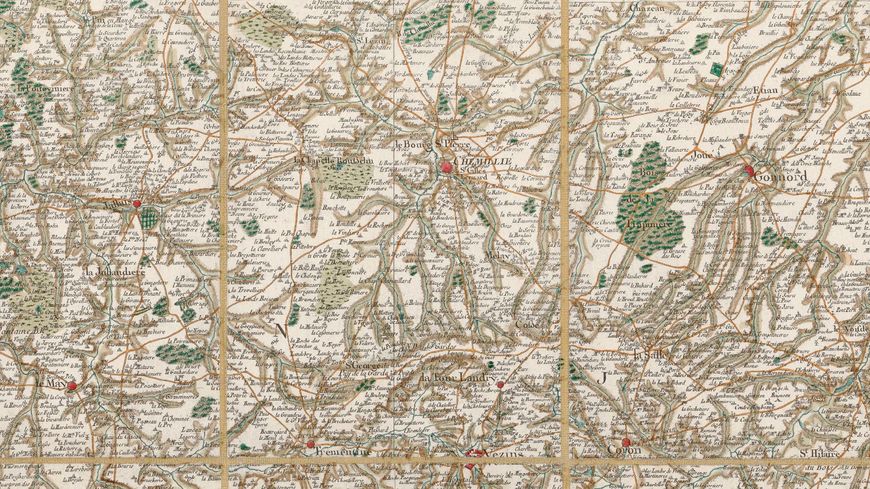 Carte de Cassini.