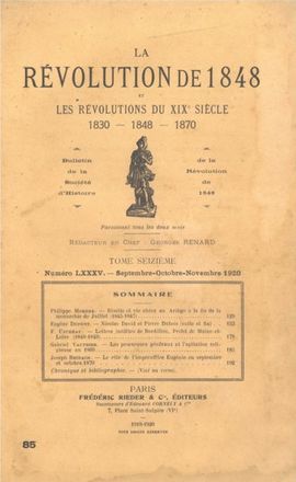 Couverture de la revue.