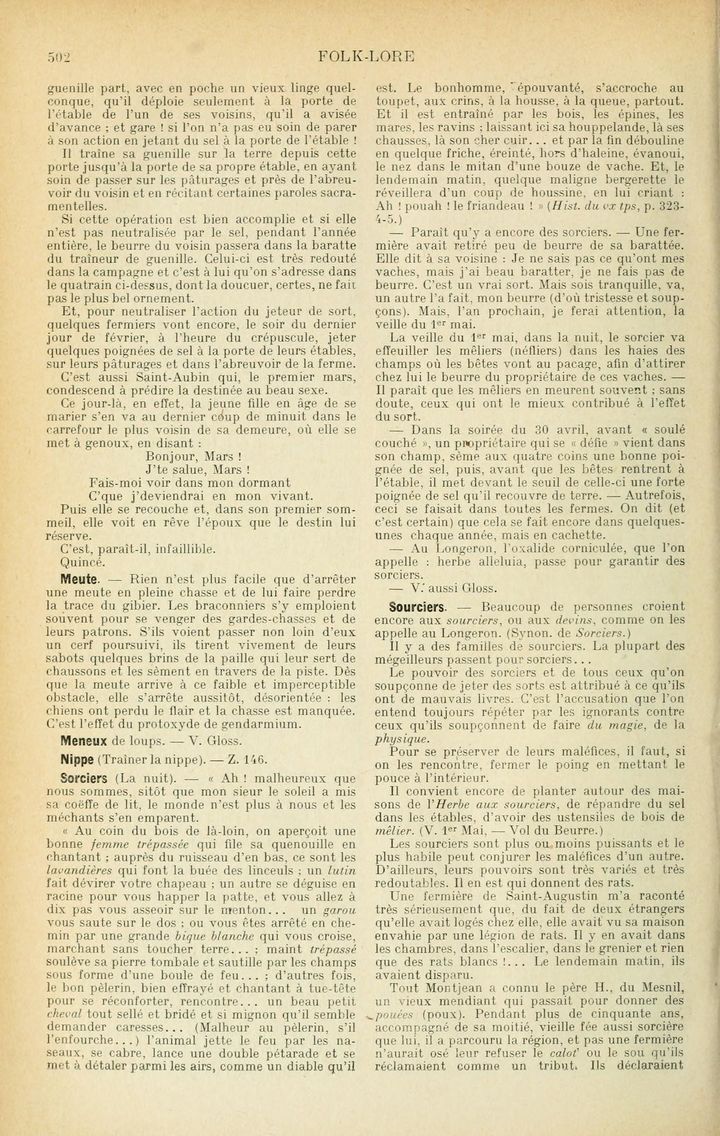 Page 502 du tome second du glossaire.