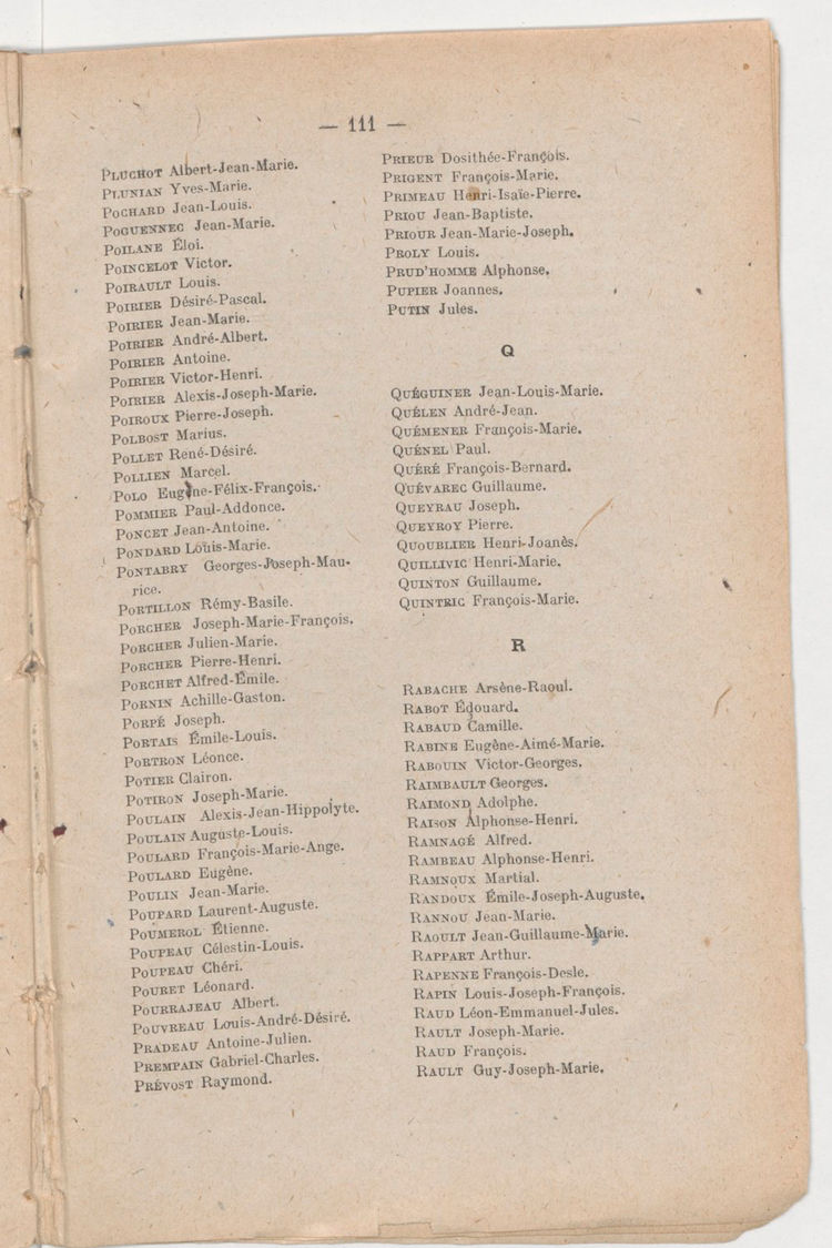 Page 111 de Historique du 6e régiment du génie - Guerre 1914 1918.