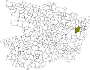 Situation dans le département