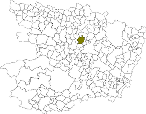 Situation dans le département
