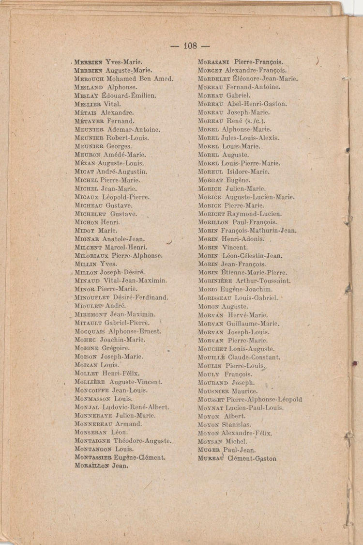 Page 108 de Historique du 6e régiment du génie - Guerre 1914 1918.